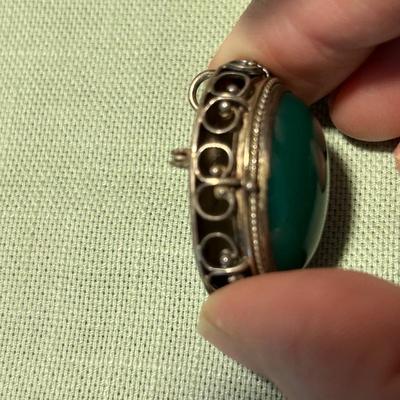 Sterling Rings and Pendant (K-BB)