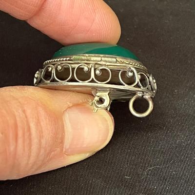 Sterling Rings and Pendant (K-BB)