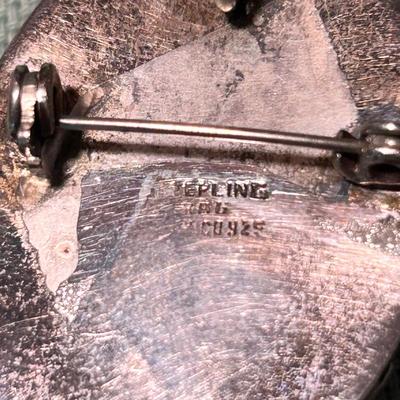 Sterling Rings and Pendant (K-BB)