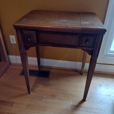 Vintage Sewing Machine Cabinet