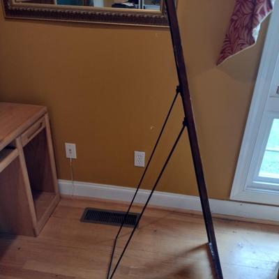 Floor Standing Easel Style Photo Frame with Scroll Design