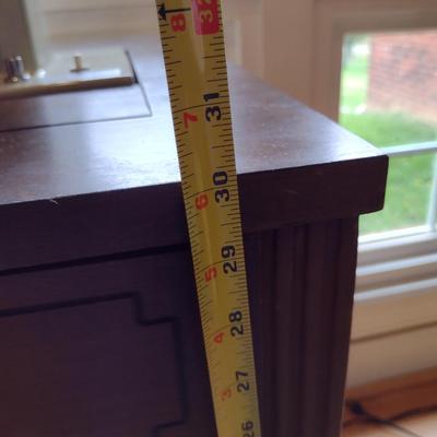 Sears Kenmore Sewing Machine Model 5186 in Wooden Cabinet