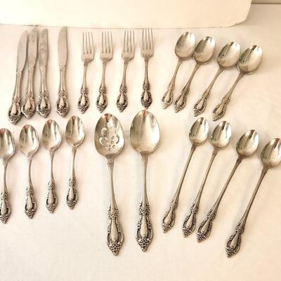 Lot #37 Set of Oneida Stainless Flatware - 