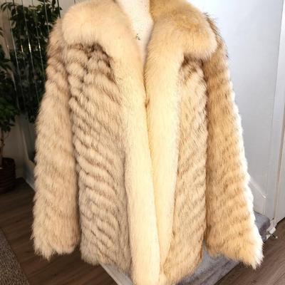 Lot #40 Vintage Saga Fox Fur Coat - Size 8-12