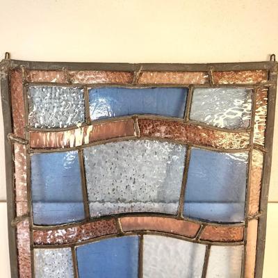 Lot #43 Artisan Stained Glass Window