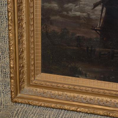 Sale Photo Thumbnail #76: Has some minor wear on the frame, which measures 19.75"x17.5".
