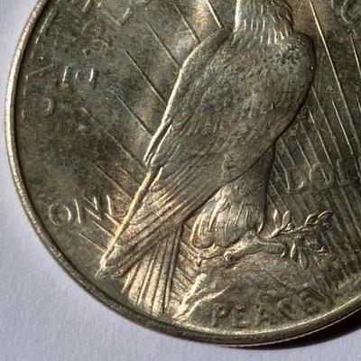 1922 Peace Silver Dollar Coin