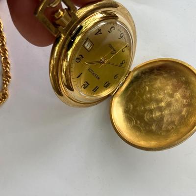 Vintage Wesclox Pocketwatch with Chain