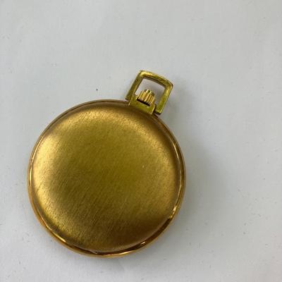 Vintage Majestron Pocket Watch Gold Tone