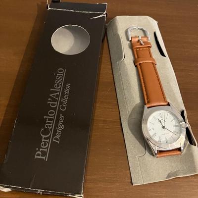 Designer Watch Collection with Boxes Brand Names ESQ, TFX and PCA