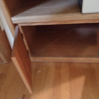 Solid Wood Entertainment Stand