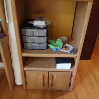 Solid Wood Entertainment Stand