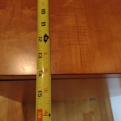 Wood Finish Two Drawer Filing Cabinet