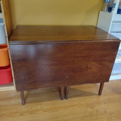Solid Wood Drop Leaf Table