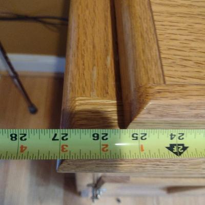 Solid Wood White Clad Television Stand