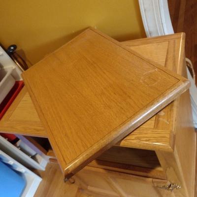 Solid Wood White Clad Television Stand