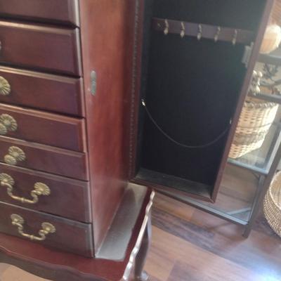 Wooden Jewelry Tower