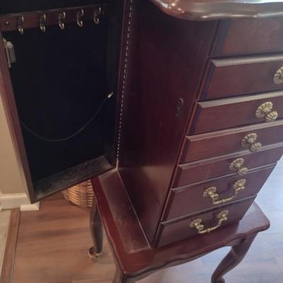 Wooden Jewelry Tower