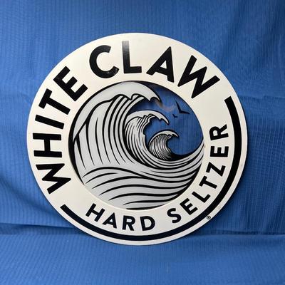 Wooden White Claw Bar Sign