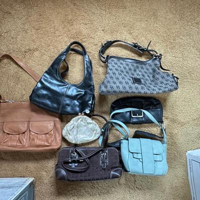 LOT OF Purses, Including Dooney & Bourke