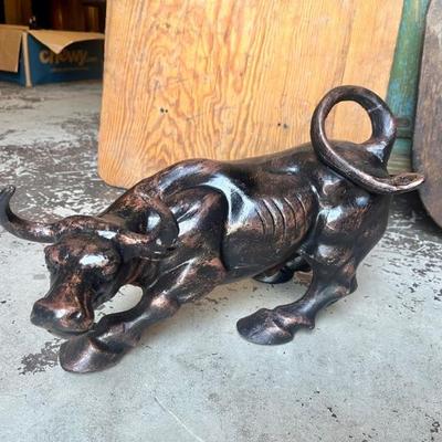 Cast Aluminum Bull