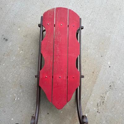 Victorian Style Children’s Sleds & Brookfield Ice Skates (BD-RG)