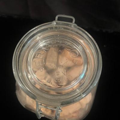 Three Glass Jars with Latching Lids (BS-MG)