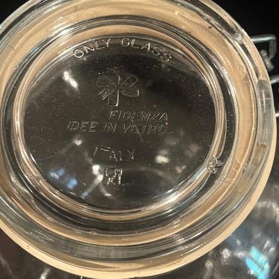 Three Glass Jars with Latching Lids (BS-MG)