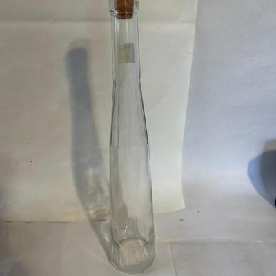 Vintage GALLIANO DRL Solaro Italy Glass Bottle Decanter with Marking