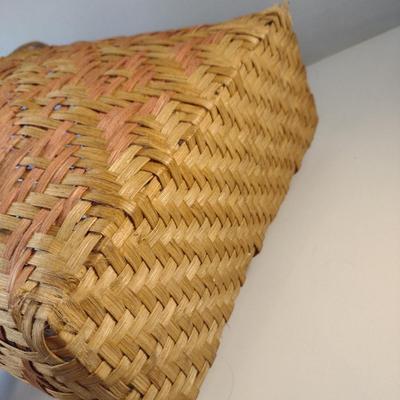 Hand Woven, Artisan Created Double Handle Basket