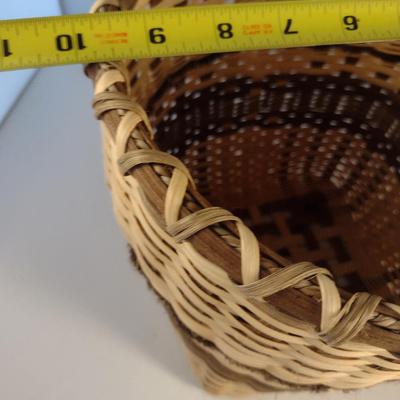 Hand Woven, Artisan Created Basket