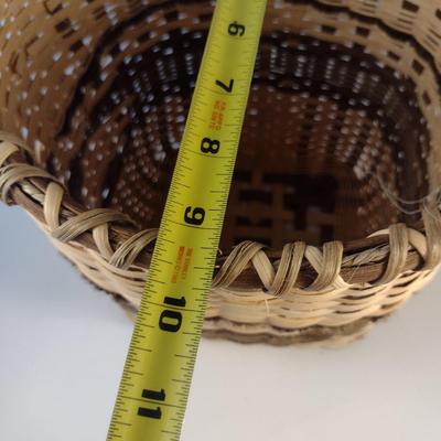 Hand Woven, Artisan Created Basket