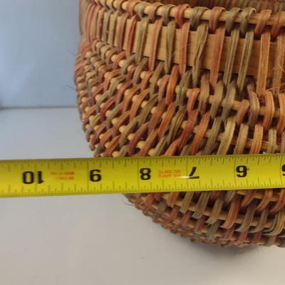 Hand Woven, Artisan Created Buttocks Basket