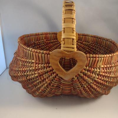 Hand Woven, Artisan Created Buttocks Basket
