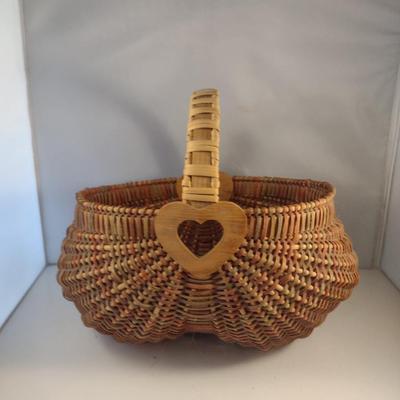 Hand Woven, Artisan Created Buttocks Basket