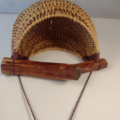 Hand Woven, Artisan Created Hanging Basket