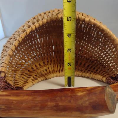 Hand Woven, Artisan Created Hanging Basket