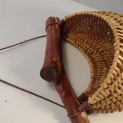 Hand Woven, Artisan Created Hanging Basket