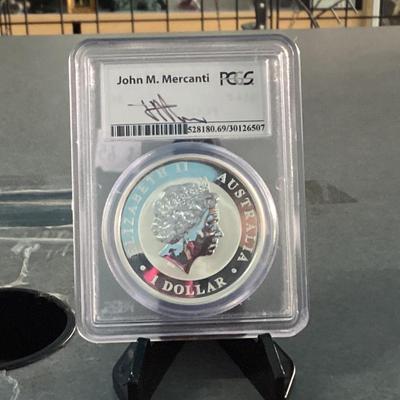 2014 -P PCGS MS-69 wedge tailed eagle coin