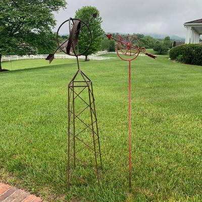 Armillary Sphere Iron Garden Sculptures (OY-HS)