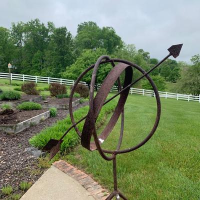 Armillary Sphere Iron Garden Sculptures (OY-HS)