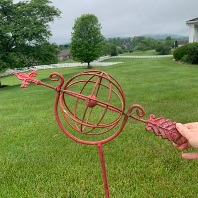 Armillary Sphere Iron Garden Sculptures (OY-HS)