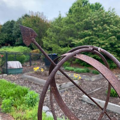 Armillary Sphere Iron Garden Sculptures (OY-HS)