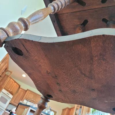 Wooden Two Tiered Parlor Table (SR-CE)