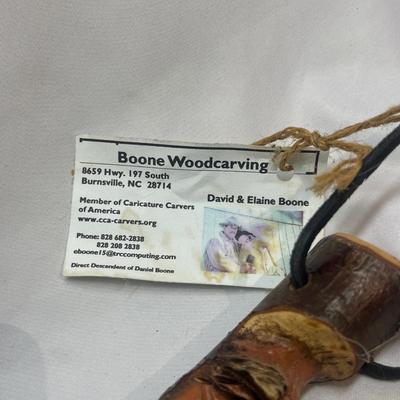 Sharon Road, David Boone Carved Walking Sticks (BS-MG)