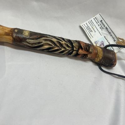 Sharon Road, David Boone Carved Walking Sticks (BS-MG)