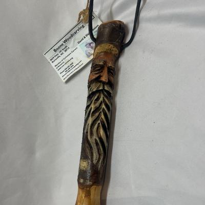 Sharon Road, David Boone Carved Walking Sticks (BS-MG)