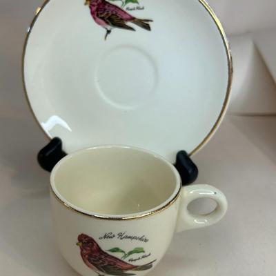 Vintage New Hampshire Cup and Saucer in Perfect Condition