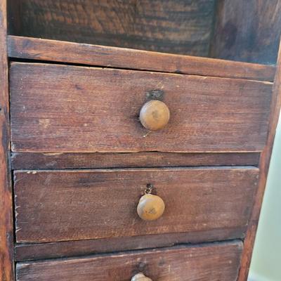 Narrow Eight Drawer Apothecary Cabinet (SR-CE)