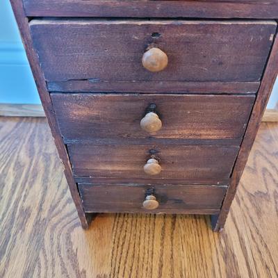 Narrow Eight Drawer Apothecary Cabinet (SR-CE)